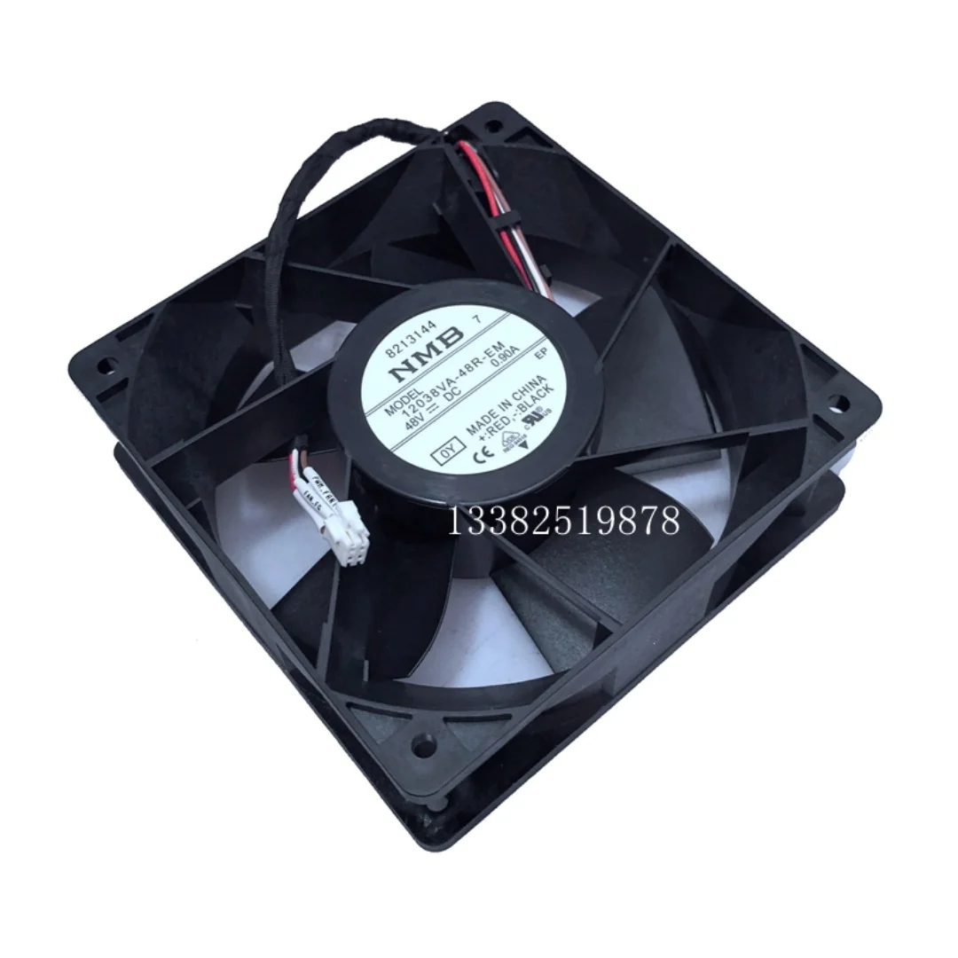 NMB 12038VA-48R-EM DC 48V 0.90A 120x120x38mm 4-Wire Server Cooling Fan