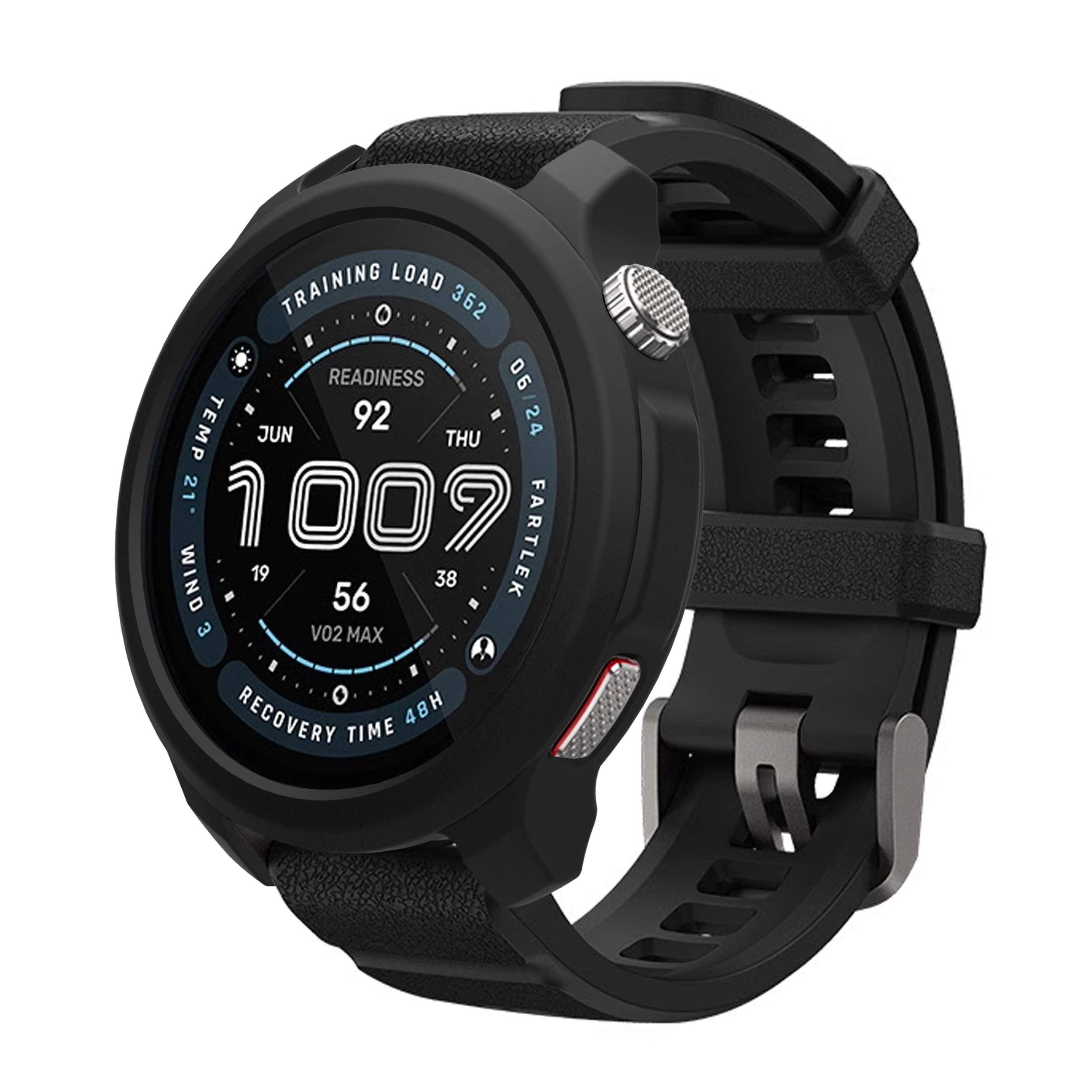 Silicone Protective Case For Amazfit Balance 2 Soft Protector Shell Frame Bumper Cover
