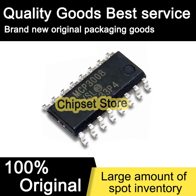 

MCP3008-I/SL MCP3008 I SL SOP 100% Brand new