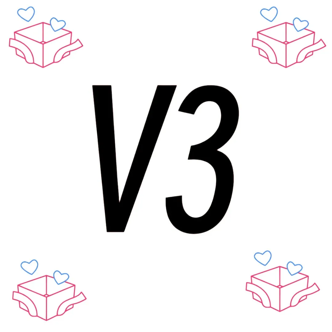 New Fashion V3 Cute Monster Blind Box Vinyl Doll Toy, Fun and Cute Style Pendant Keychain