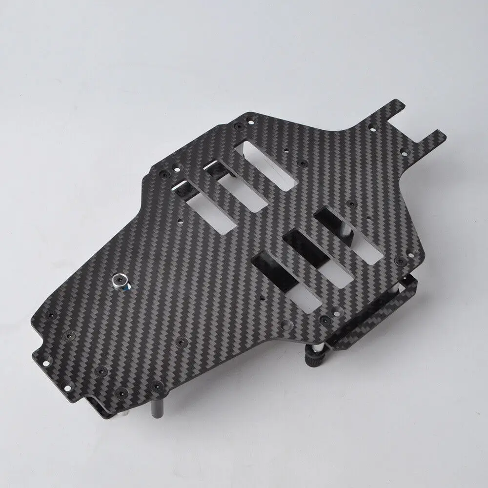 Carbon Fiber Chassis Upgrades Kit for Tamiya Top Force / Top Force EVO. 4WD Buggy Car