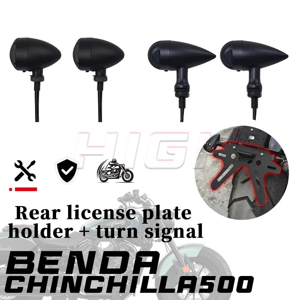 

Держатель заднего номерного знака BENDA CHINCHILLA 500 chinchilla 500 CHINCHILLA 500, кронштейн указателя поворота заднего фонаря