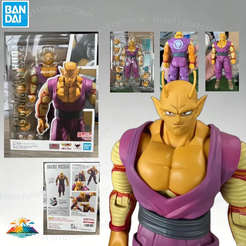 

【IN STOCK 】Original Bandai S.H.Figuarts Dragon Ball Super Orange Piccolo SHF Anime Action Figure Collectible Model Toy