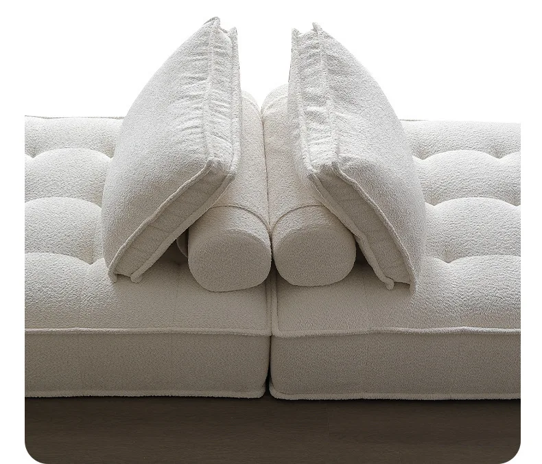 Knochen perder Couch Hoch rywbarer Schaum (45%-65%) Stoff Modulares Kombination ssofa, Möbel Wohnzimmer-Sets