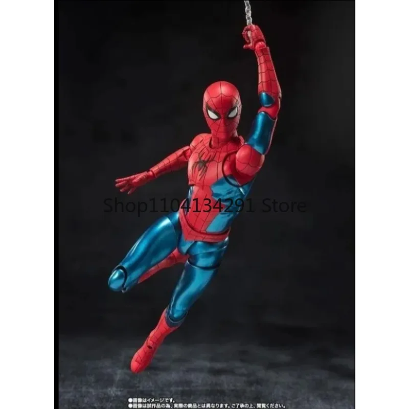 Oryginalna figurka Bandai S.H.Figuarts Spider-Man: Bez drogi do domu, figurka anime Spider-Man, zabawki akcji dla chłopców i dziewcząt, prezenty urodzinowe