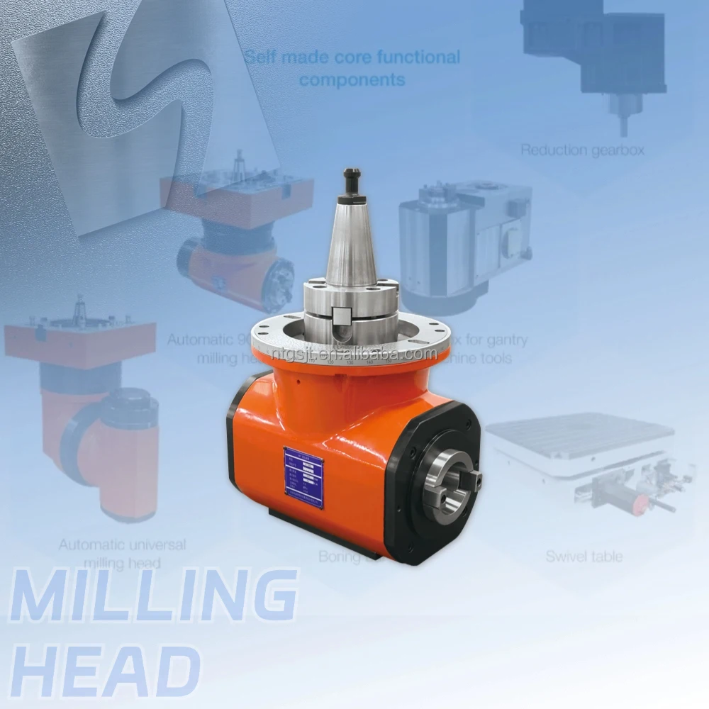 GS-A80C Horizontal Angle CNC Milling Head 90 Degree for Machine Tools Accessories