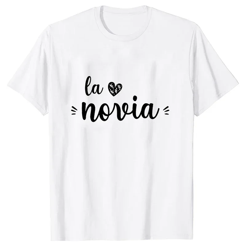 Espanhol Team Noiva T-Shirt, Bachelorette Party Tee, Tops De Chuveiro De Noiva, Amigos Noiva Esquadrão Tee, Casamento Hen Party Tops