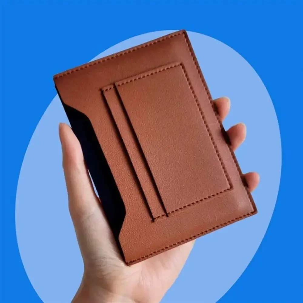 Multicolor Passport Cover PU Waterproof Card Holder Large Capacity Multi-slots Certificate Storage Bag Travel Bussiness Wallet image 5