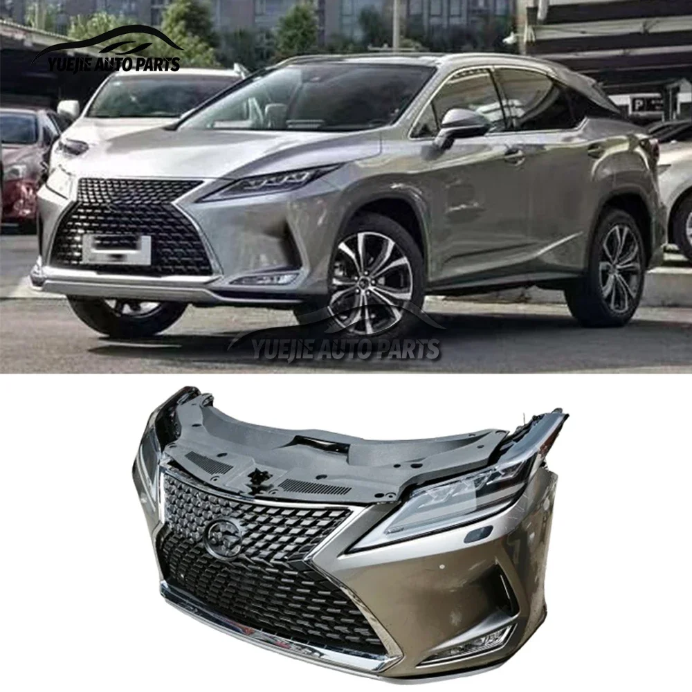 HOT SELLING HIGH QUALITY FOR LEXUS RX 300 350 450H 450HL AL20 2020-2022 COMPLETE FRONT BUMPER ASSEMBLY FRONT NOSE CUT AUTO PARTS