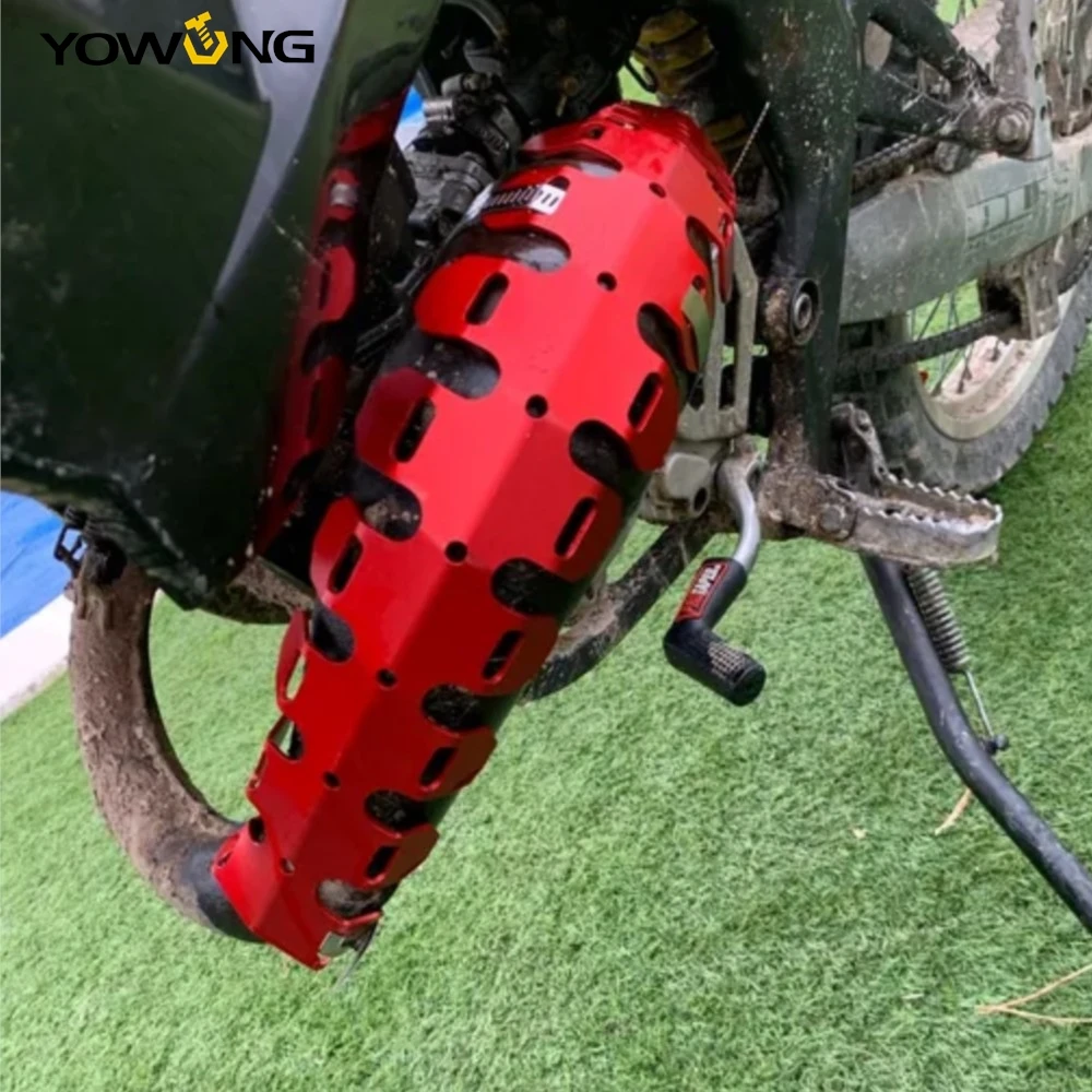 

Motorcycle Exhaust Shield Protector Cover For SHERCO SE250 SE300 For GASGAS EC250 EC300 For Beta RR 2T 125 200 250 300 X-TRAINER