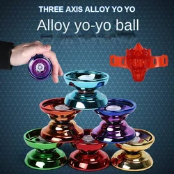 Yoyo professionale in metallo alluminio per bambini e principianti. Yo YOS in metallo per bambini e adulti con accessori Yo Yo