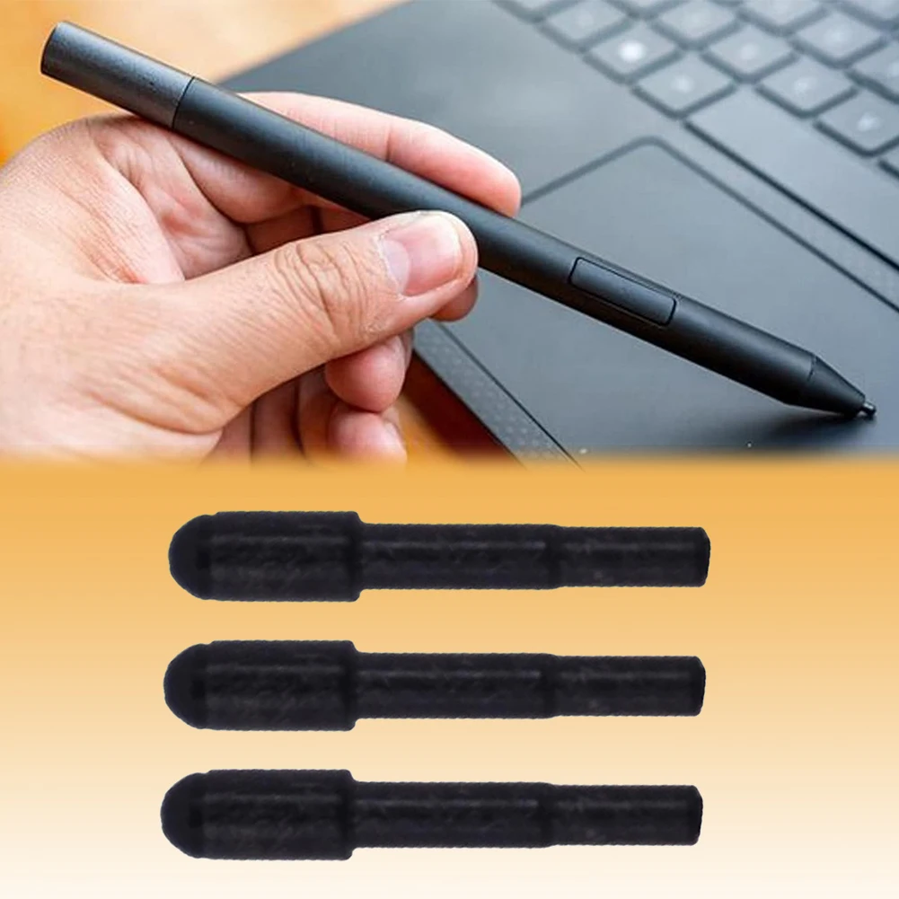 3Pcs Replacement Nibs with Clip Touch Pen Tips Stylus Replacement Spare Pen Tips for Lenovo Active Pen 2 4X80P28212 4XH0R14769