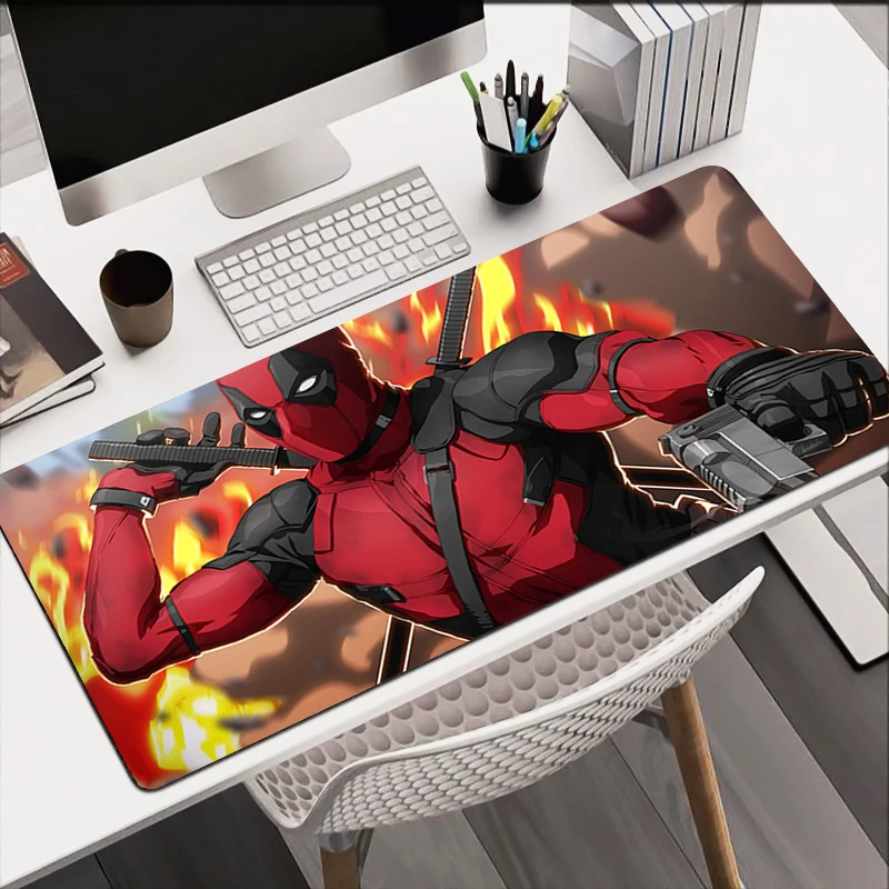 Large Gaming Mousepad D-Deadpools XXL Mousepads Gifts Desk Pads HD PC Keyboard Mats Table Rug Colorful Computer Mousepad For LOL