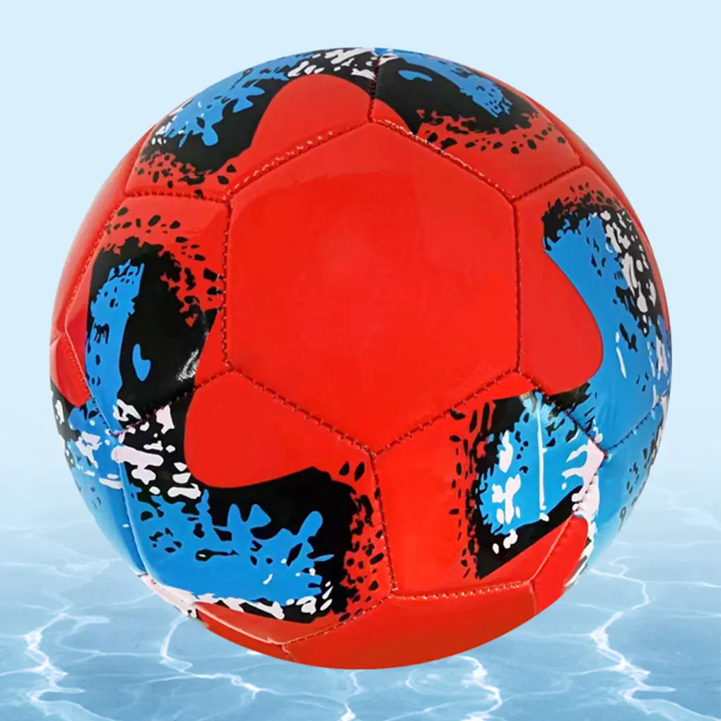 Kickoff Ready Football Training PU Soccer Ball Size 5 Soft PVC Cover For Smooth Handling Outdoor
