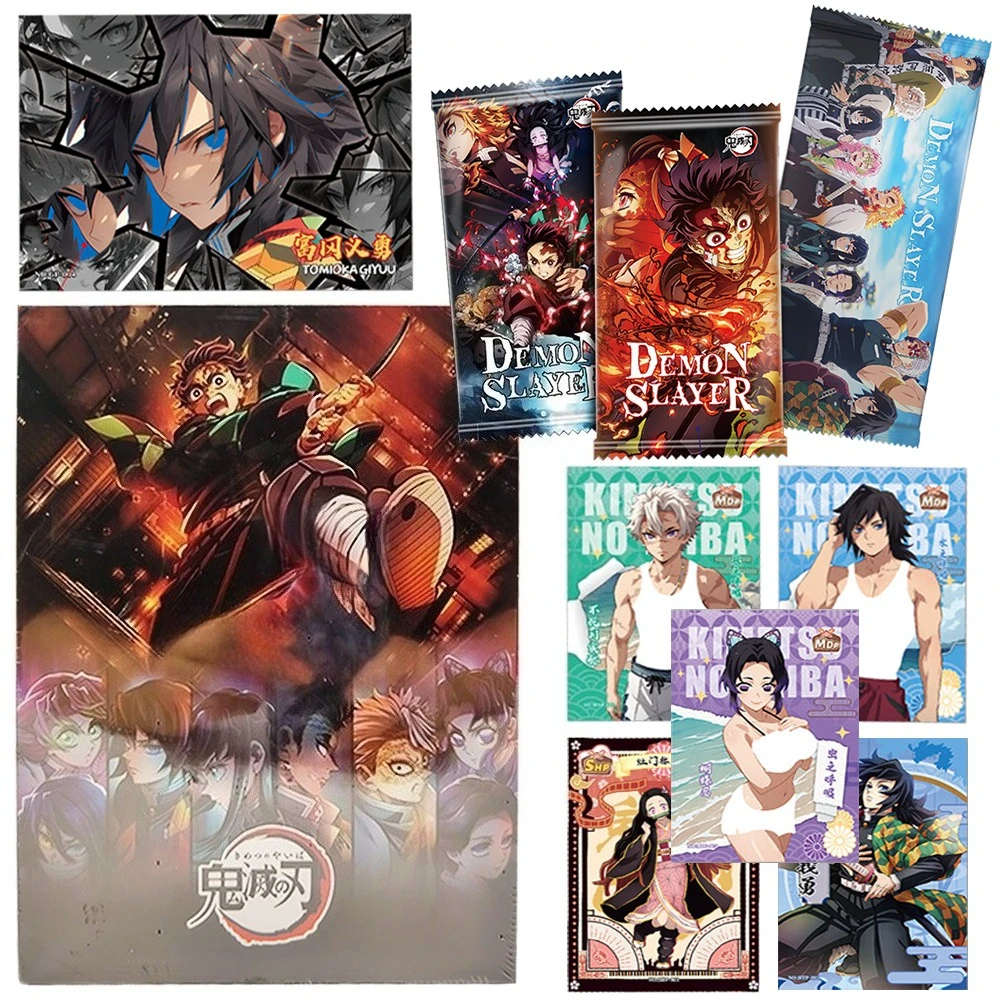 

Коллекционная карта японского аниме «Убийца демонов», милая и красивая девушка, Камадо Незуко, преувеличенная линия Синобу, чертежная карта, праздничные подарки