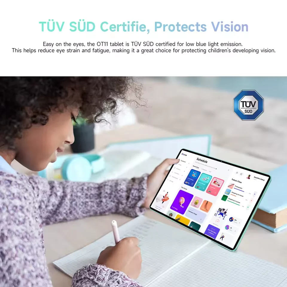 Oukitel OT11 Tablet 8000mAh 11 ″ HD +Display Widevine L1 Smartphone Tablets 16(4 + 12)GB +128GB Dual SIM 4G Tablets Android 14