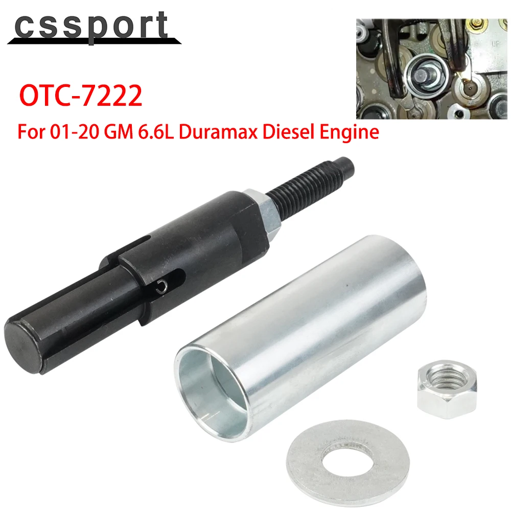 For 01-20 GM 6.6L Duramax Diesel Engine Replacement OTC-7222 Fuel Injector Tube Removal/Installation Tool Kit J-45910