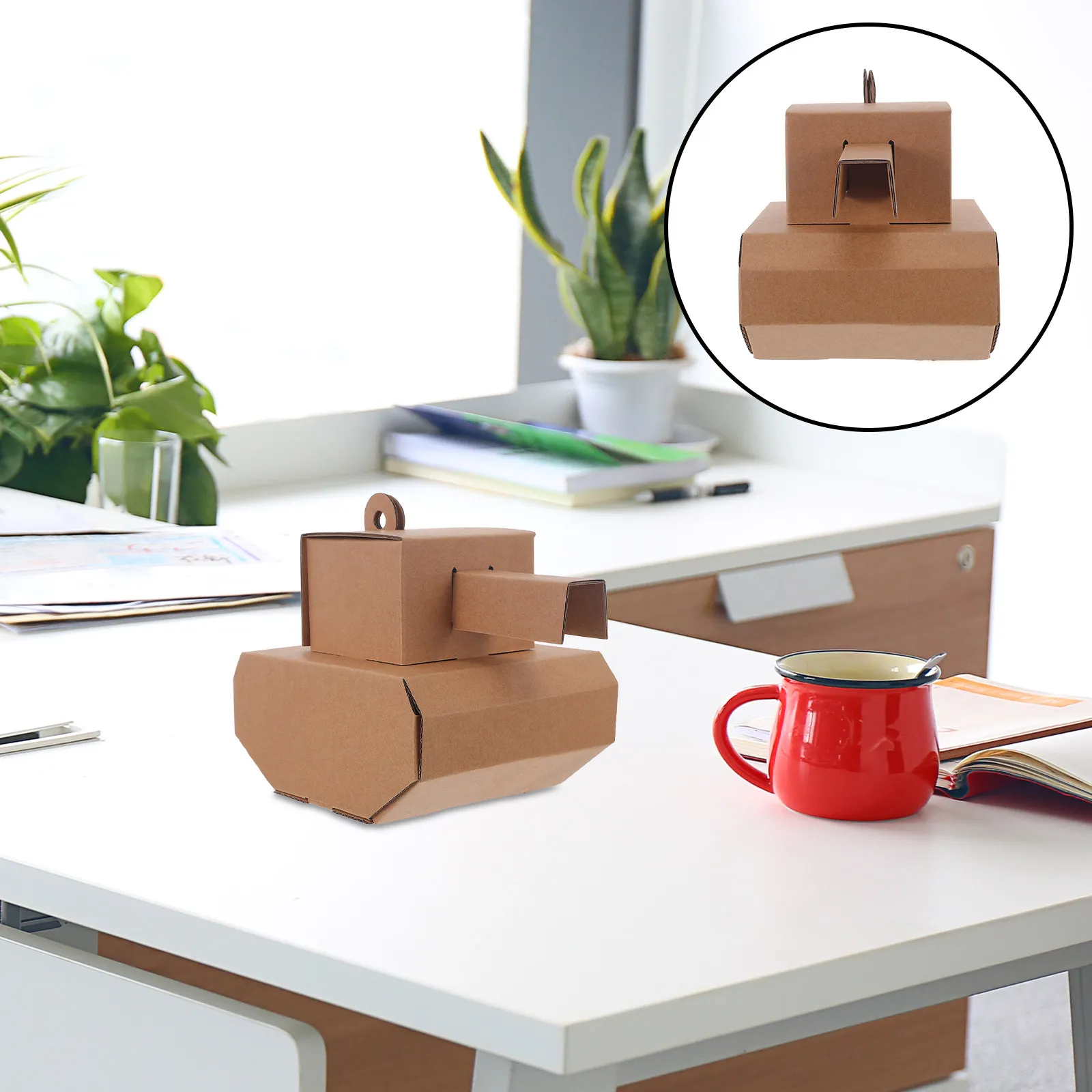 

Набор из 2 картонных конструкторов-головоломок для детей - Набор для творчества и конструирования для детских и художественных проектов