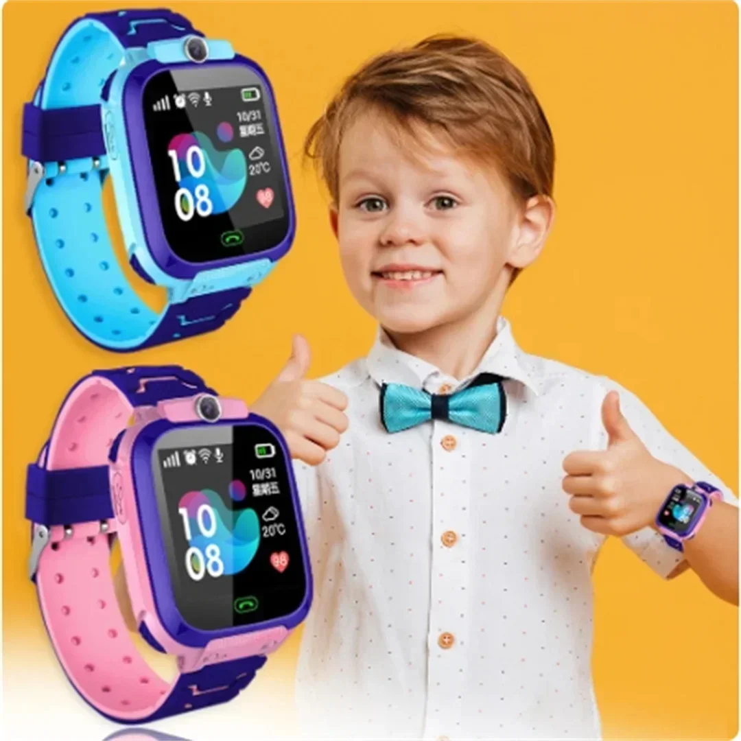 Q12 Kids Smart  2G Call Phone Watch Waterproof Mother Children GPS Monitor Boy Girls SOS Child Sports Digital Watches Tracker