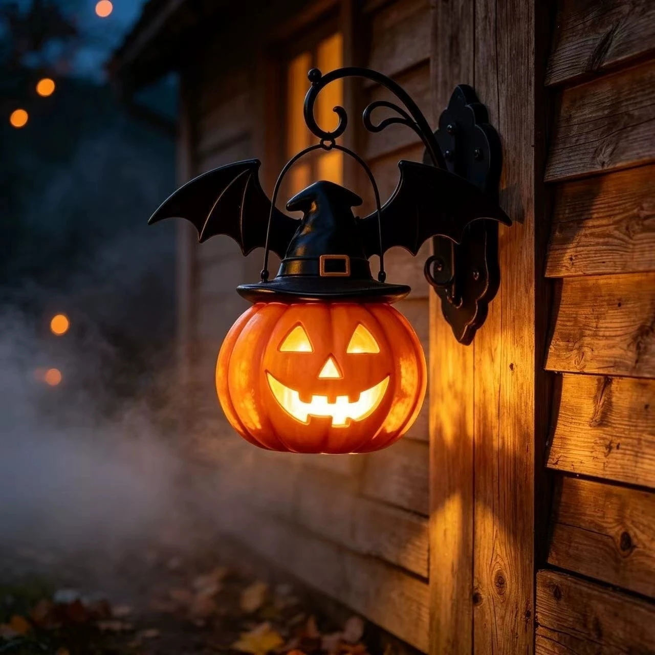 New Bookshelf Lighting Library Lantern Halloween Decorative Bookcase Lamp Vintage Warm for Study Room Home Decor Spooky Ambiance