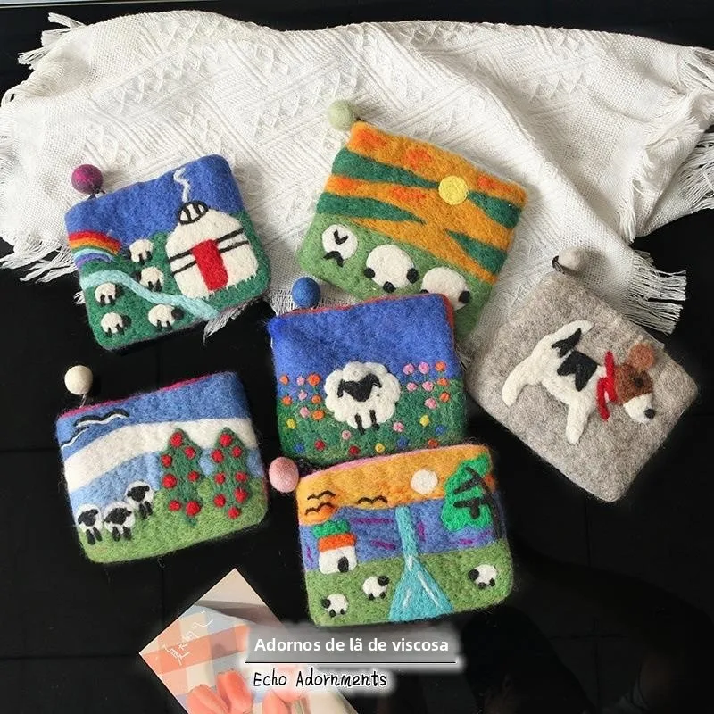 bolsa-de-moedas-de-la-artesanal-em-feltro-com-ovelha-carteira-de-celular-e-cartoes-com-desenho-de-ovelha-fofa-bolsa-de-arma