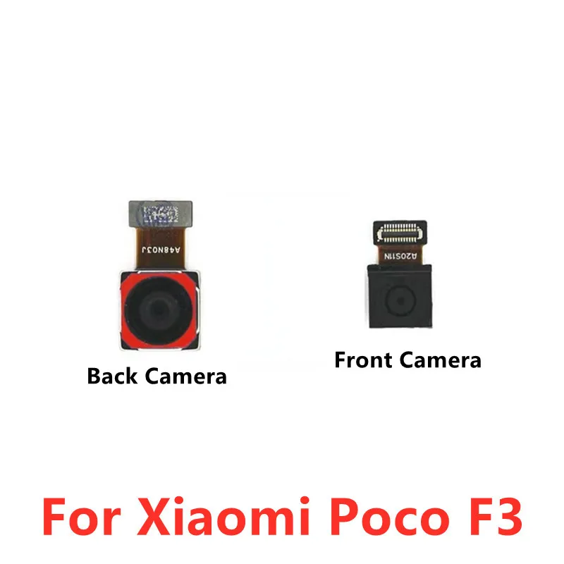 Front Camera Small Camera Module Flex Cable For Xiaomi Poco F3 K4 Pro Main Rear Big Back Camera Ribbon Repair Parts