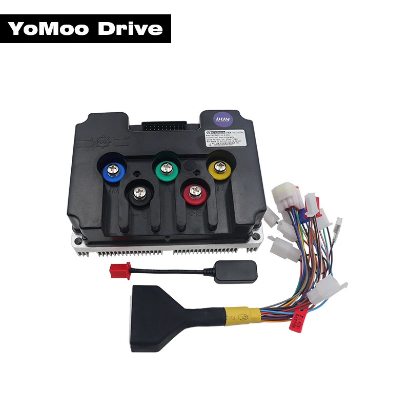 Fardriver ND72890 72V 6KW-8KW 450A الذروة 890A FOC BLDC PMSM وحدة تحكم المحرك قاعة الاستشعار مع شاشة N7 للدراجات النارية الكهربائية