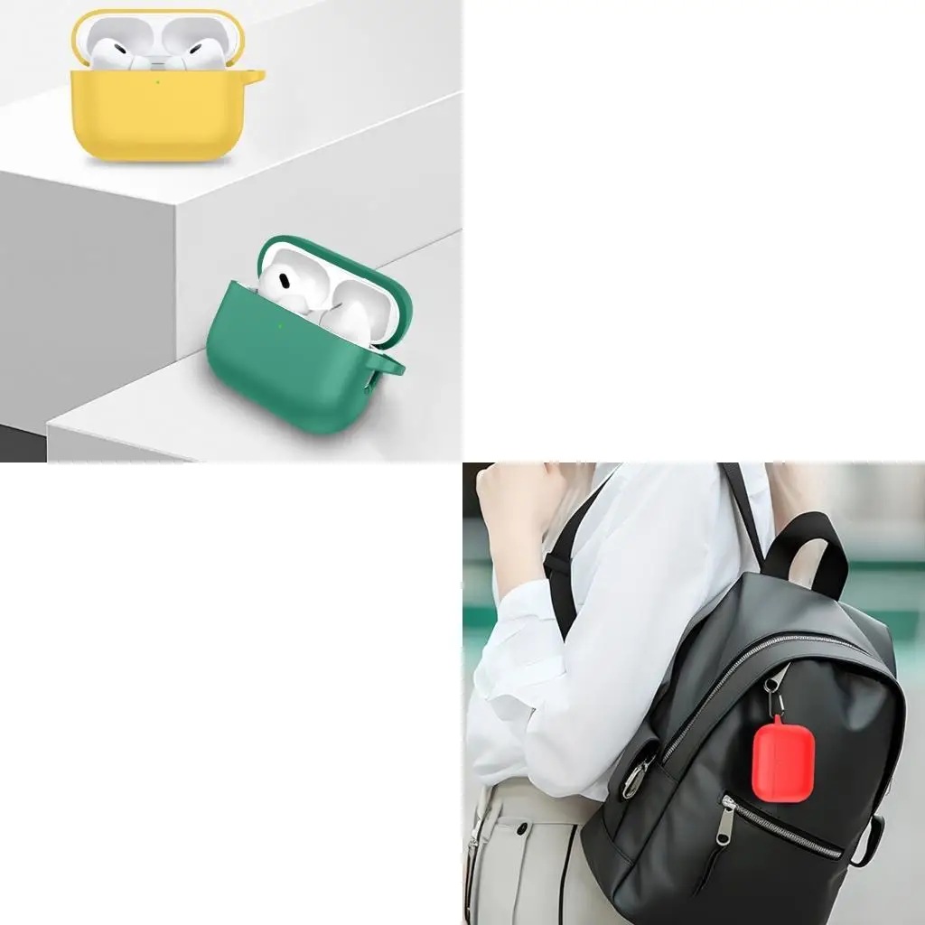 E1PF 360Degree Protective Case For pro3 Wireless Earbuds NonSlip Surfaces Cover Easy Cleaning Lightweight Shell Snugly fit