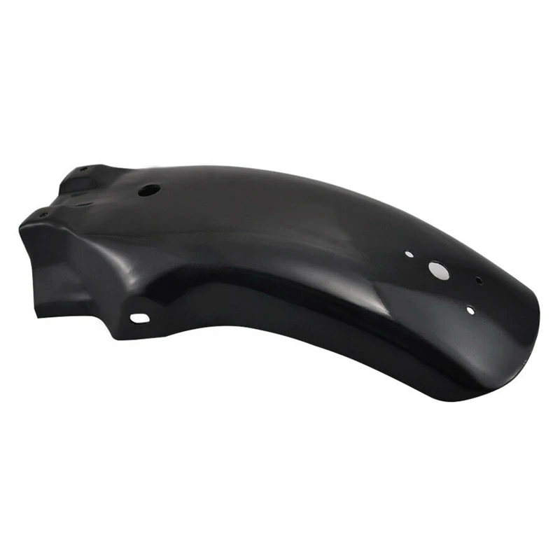 Motorcycle Rear Black Mudguard Fender For Cruiser Chopper Bobber Cafe Racer Honda Shadow