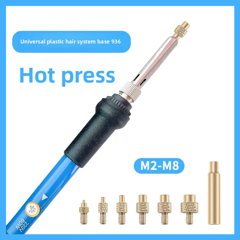 

3D hot melt printing nut kit M2/M3/M4/M5/M6/M8 suitable for hot melt embedding, applicable to 936 iron T12/T65 tip