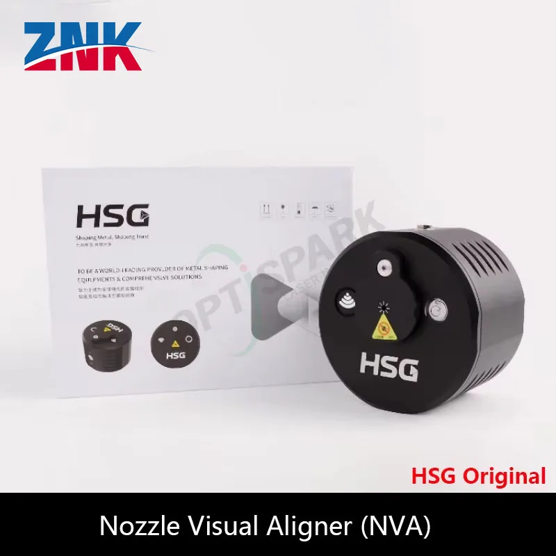 ZNK Laser HSG Nozzle Visual Aligner (NVA) Smart Laser Cutting Calibration Tool AI Vision High Precision Portable Fast Alignment