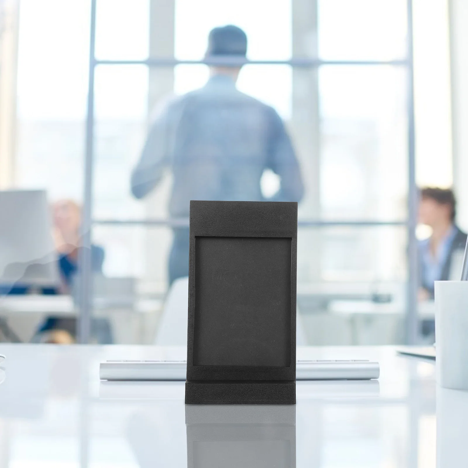 

5Pcs Plastic Sign Holders Vertical Table Stands Price Tag Display Holders for Store Restaurant Market Wedding Sign Holder