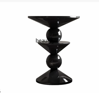 

Nordic Light Luxury Side Table Art Designer Model Creative Living Room Small Coffee Table Sofa Corner Table