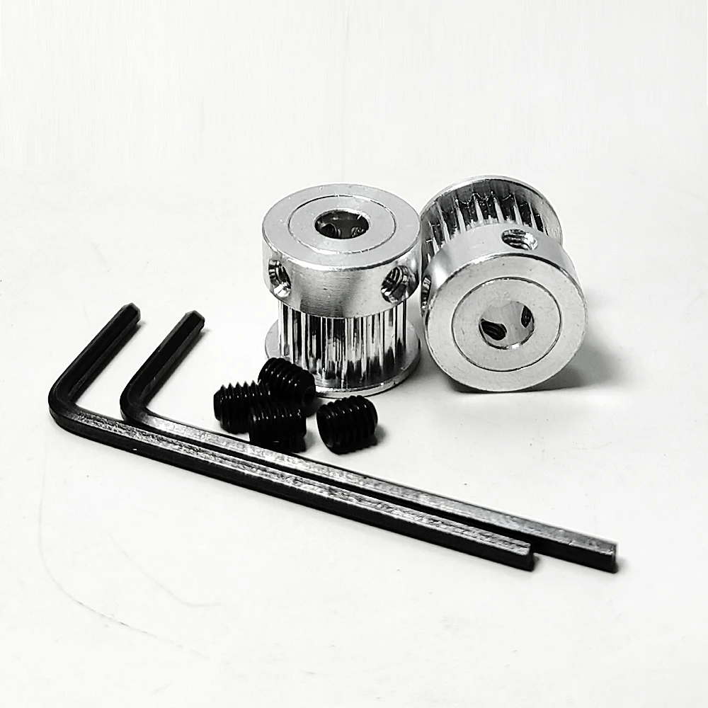 S2M 17T 18T Timing Belt Pulley Synchronous wheel Bore 4/6mm For 2M Width 6mm S2M-17T 18Teeth Pitch 2mm Sprockets
