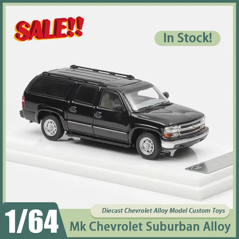 

Новинка в наличии: Масштабная модель автомобиля Chevrolet Suburban 1:64, литая под давлением, версия Clearcoat, коллекционная, для детей, подарок