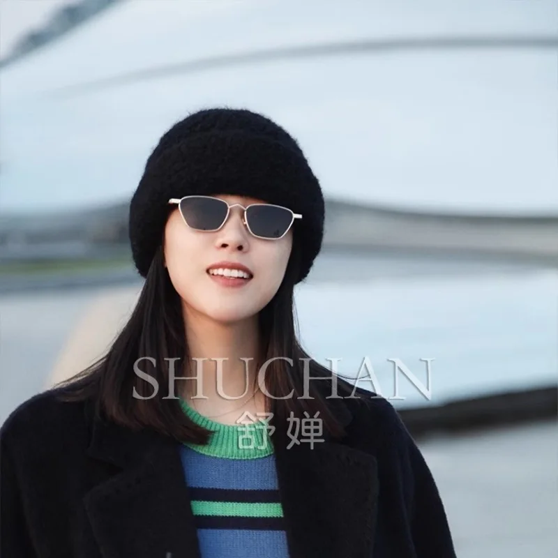 قبعة باردة متعددة الاستخدامات للخريف والشتاء، قبعة محبوكة دافئة للنساء، قبعة حماية الأذن الصلبة، حقيبة رأس ATM