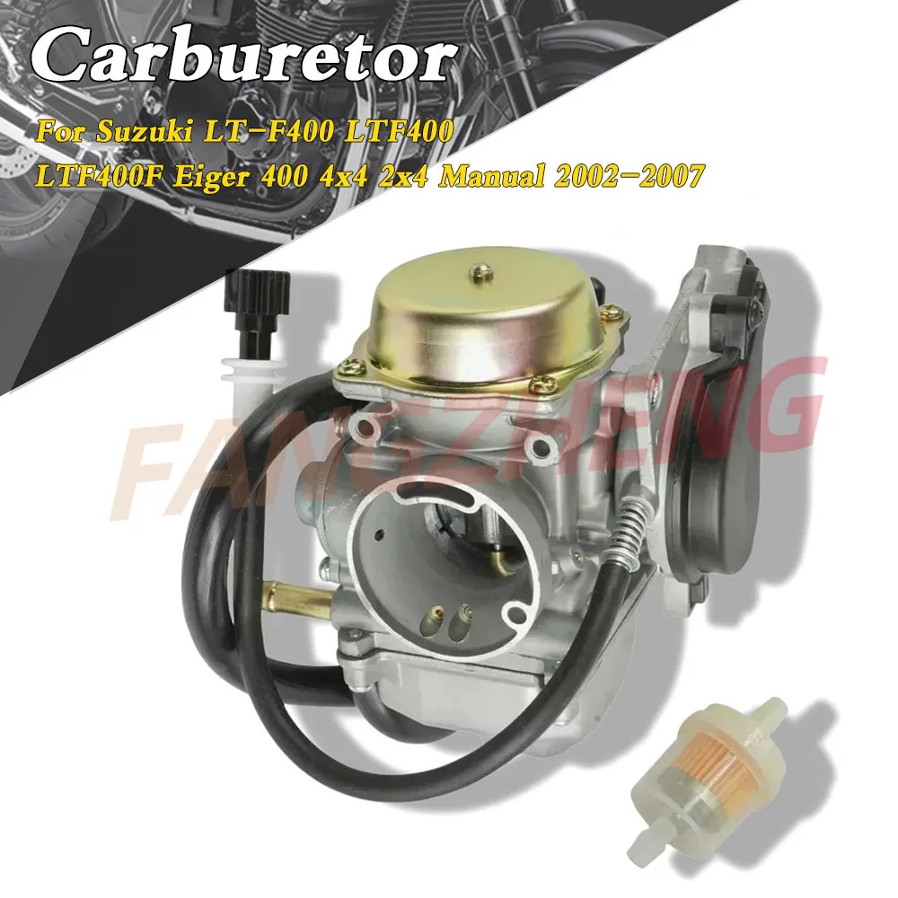 Motorcycle Carburetor Carb For Suzuki Eiger Auto LTF400 LTA400 LT-F 400 LT-A 400 2WD 4WD 2002 2003 2004 2005 2006 2007 4x4 2x4