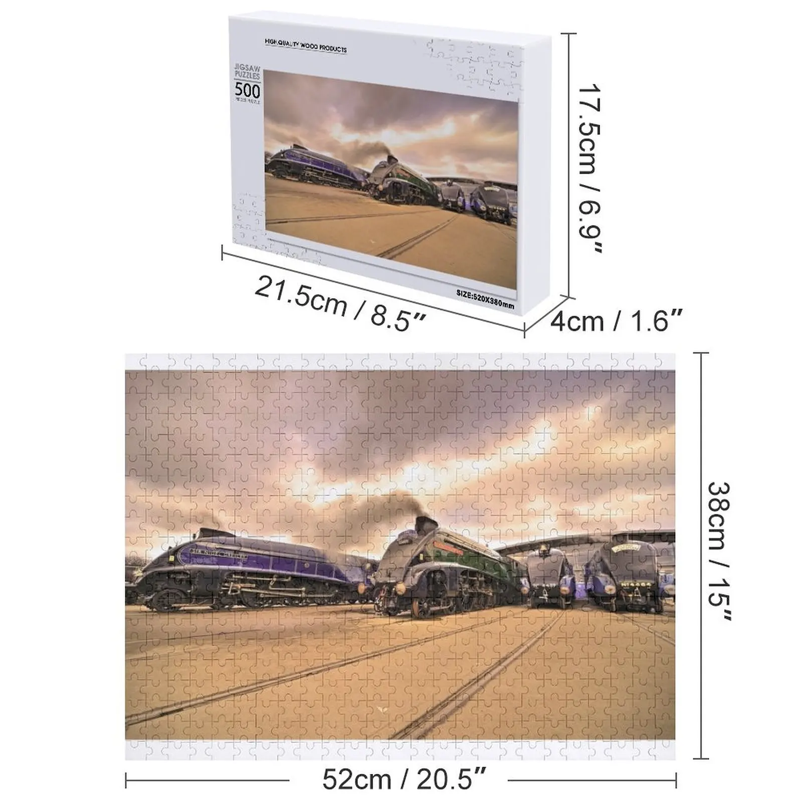 จิ๊กซอว์สี่ต่อแถว จิ๊กซอว์ไม้สำหรับผู้ใหญ่ ไอเดียของขวัญส่วนบุคคล ปริศนา