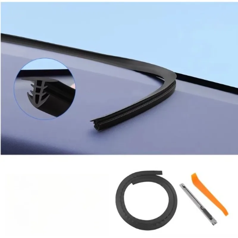 

Sound Insulation Seal Strip For Zeekr 9X Dashboard Front Windshield Rubber Strip