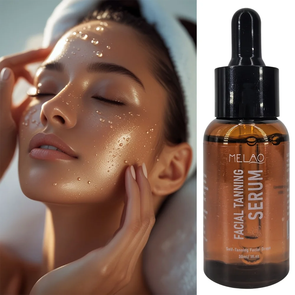 GZE Tanning Drops Gentle Moisturizing Self Tanning Serum Sunless