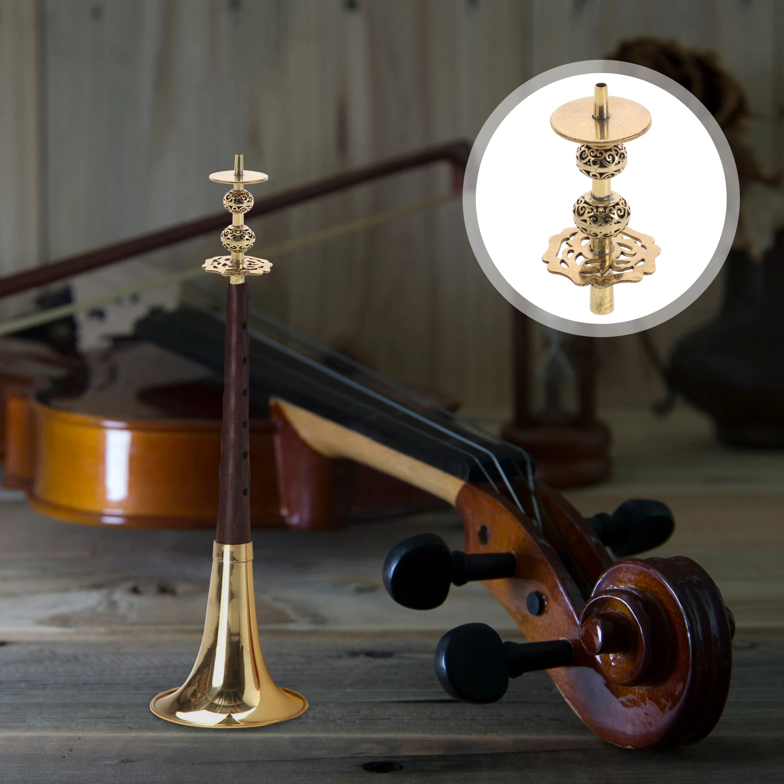 

Metal Copper Suona Core Repairing Core Replacement for Suona Parts Durable Music Instrument Parts Wind Instrument Supply