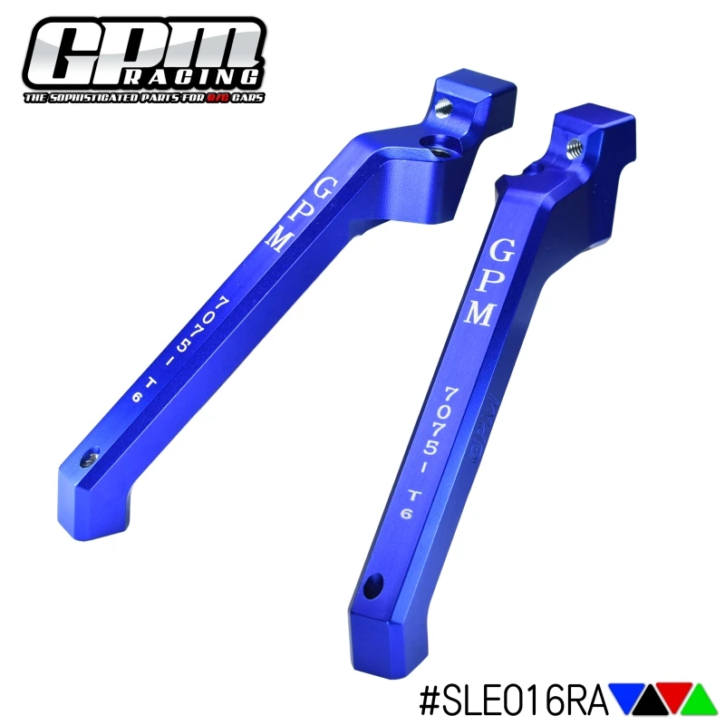 GPM Alloy 7075 Rear Chassis Brace For 9521 TRAXXAS 1/8 Sledge MONSTER TRUCK-95076-4