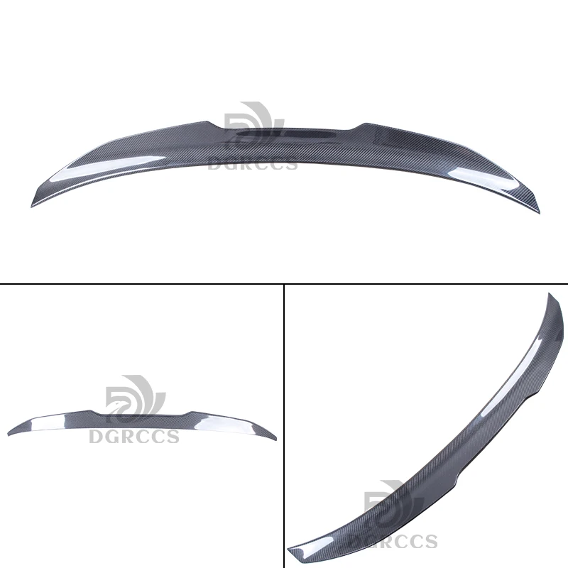 For AUDI A3 S3 RS3 Limousine 8Y Sedan PSM Style Rear Spoiler Trunk Wing 2021-2024 Carbon fiber