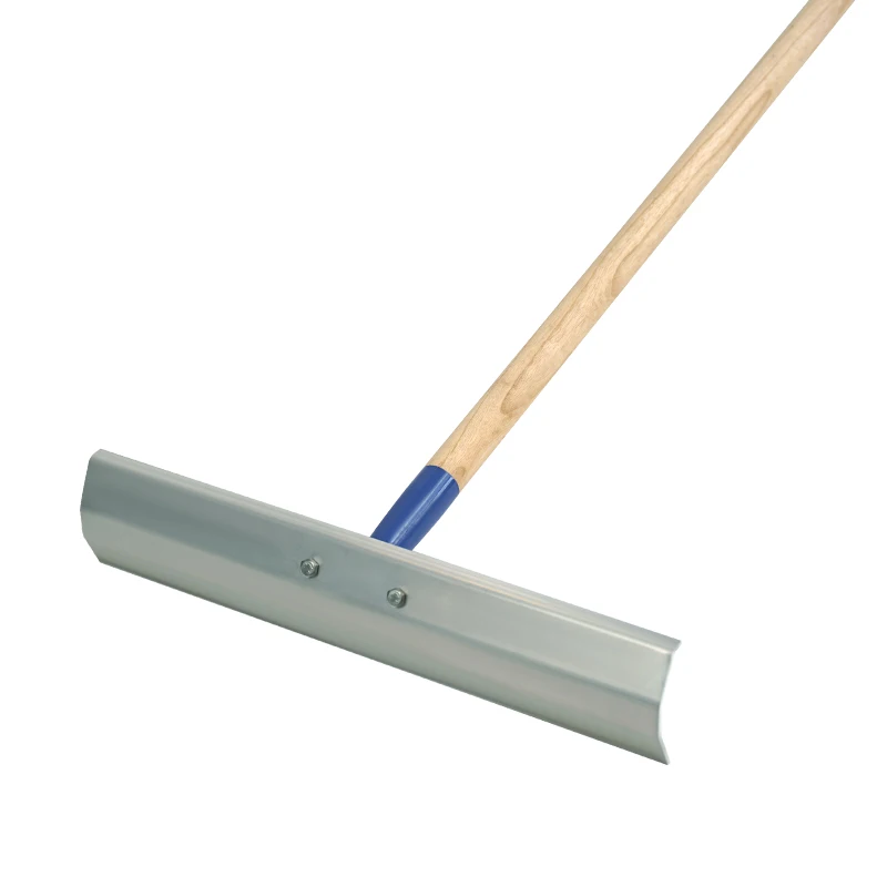 

Concrete Paving Aluminum Rake Floor Rake Highway Pushing Stone Cement Slurry Toothed Rake