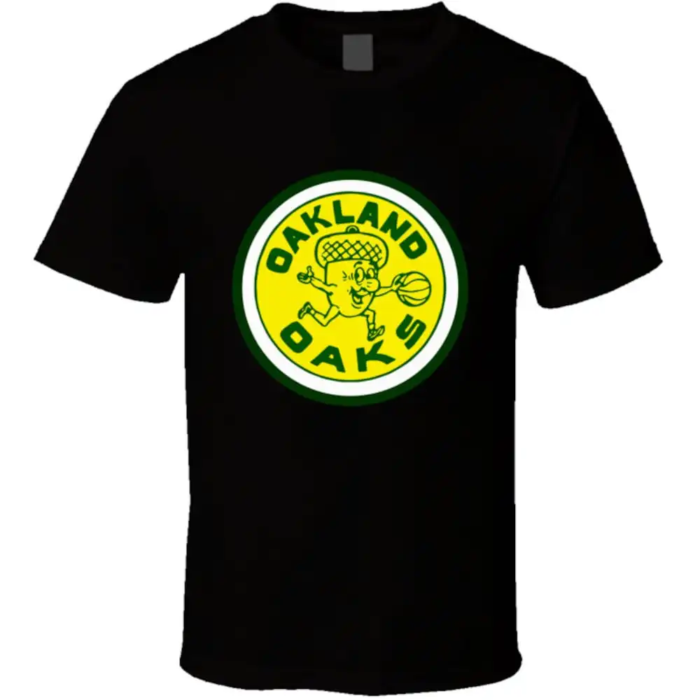 Aba Oakland Oaks Retro Basketball T Shirt