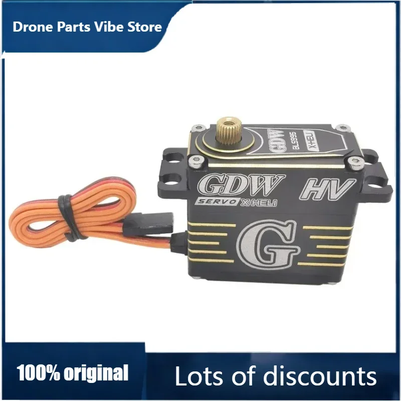 

Fy1pcs new GDW BLS995 A new generation of competition helicopter narrow-band lock tail standard brushless digital servo
