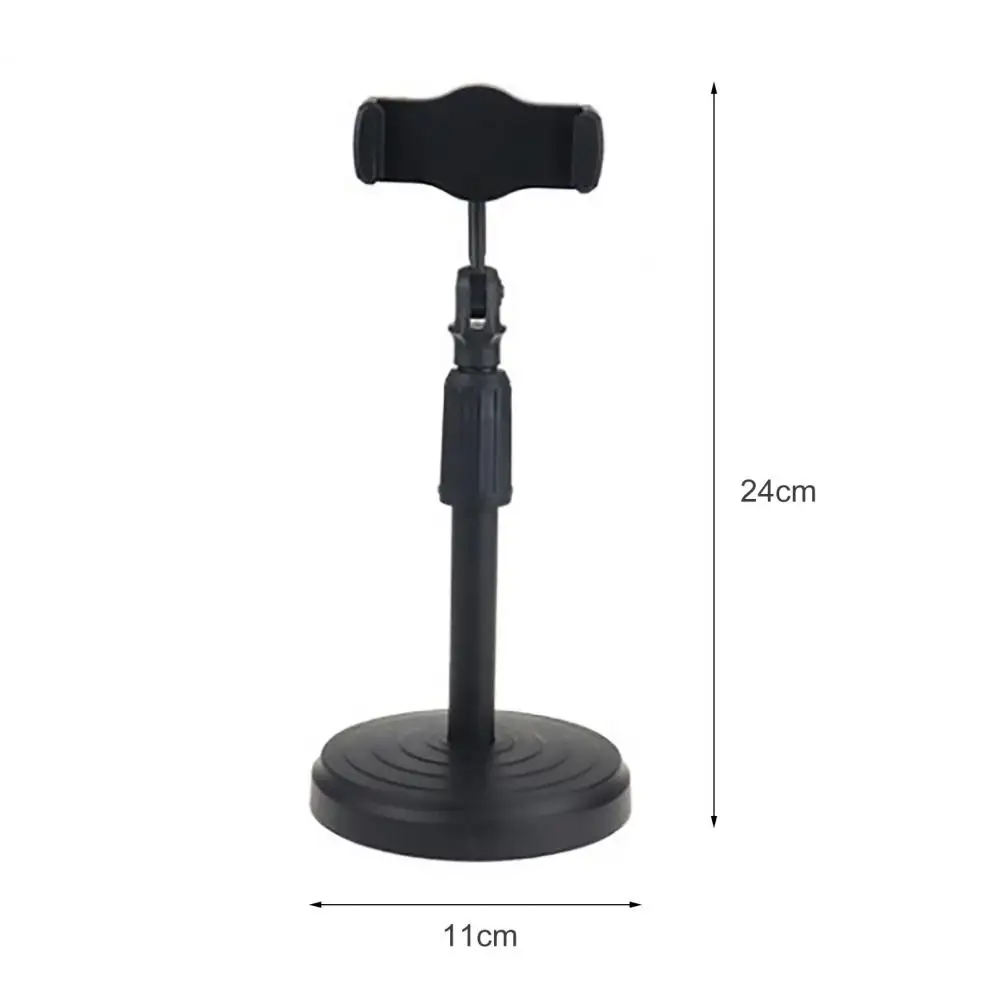 Useful Phone Holder Flexible Multi-functional Thickened Base Desk Smart Phone Bracket  Phone Mount Adjustable