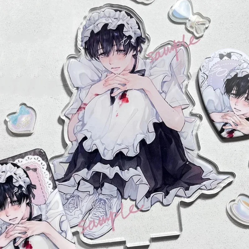 The Summer Hikaru Died Hikaru Indo Tsujinaka Yoshiki Cosplay Acrylic Stand Model Plate Ornament Desktop Figure Accessory Props