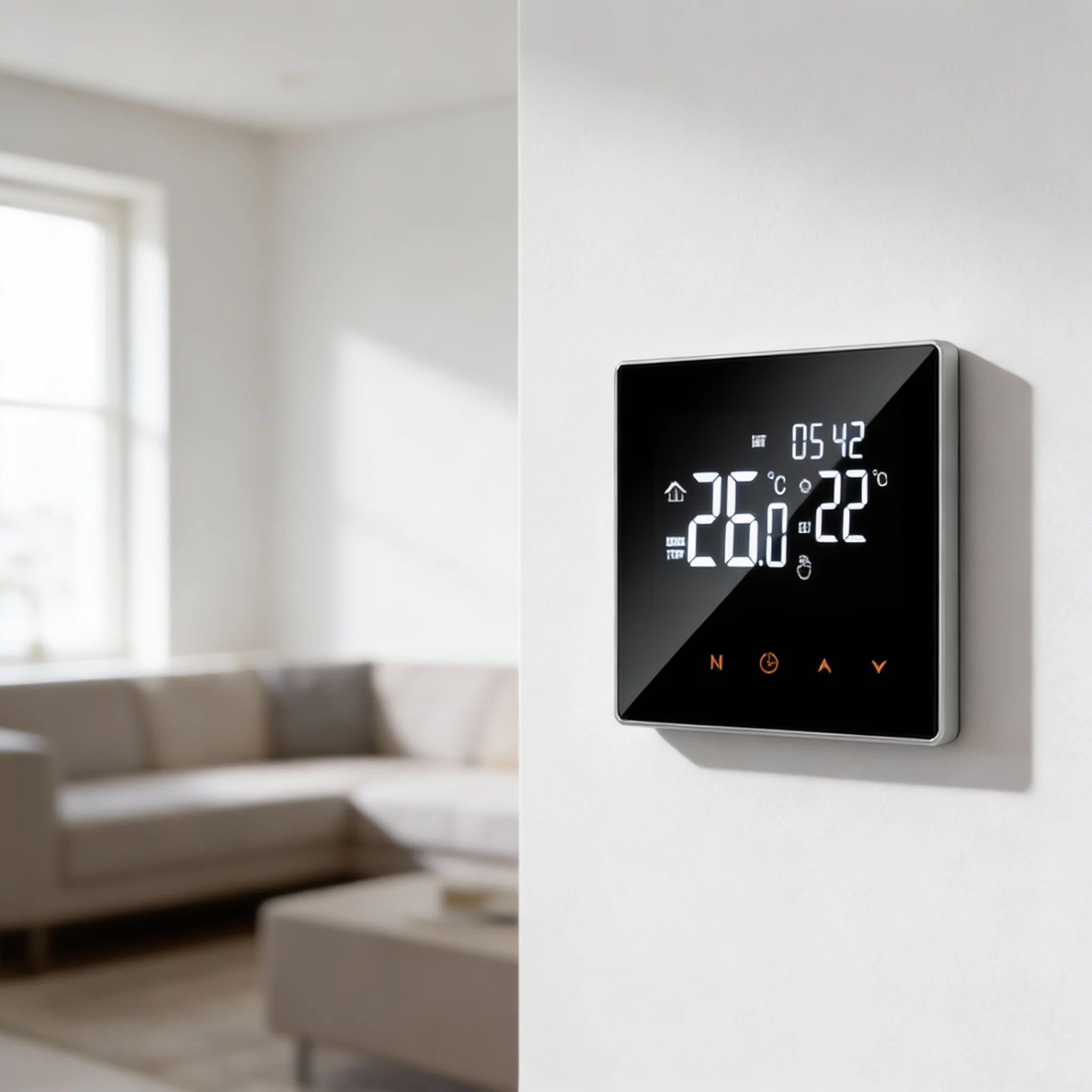 1PCS Smart WiFi Underfloor Heating Thermostat With LCD Screen & Child Lock Safety Temperature Controller Smart Thermoregulator