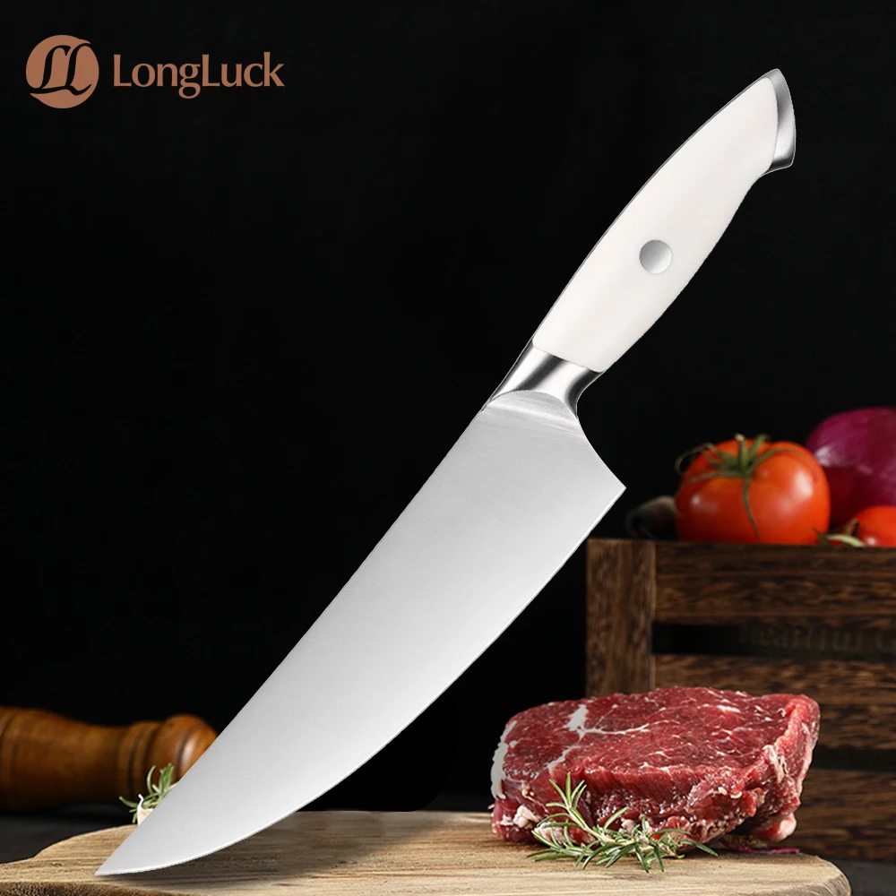 

8 Inch Butcher Knife Martensitic Stainless Steel Sharp Kitchen Chef Knife Professional cleaver Slicer Boning Knives ABS Handle